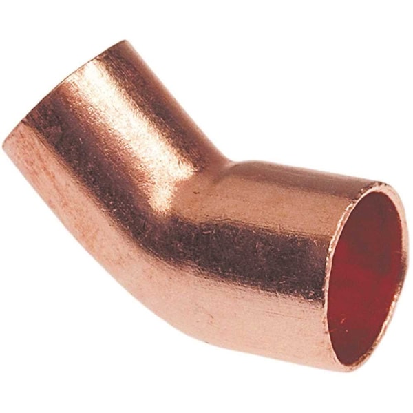 1/2 in. Wrot Copper 45-Degree Ftg x C Elbow